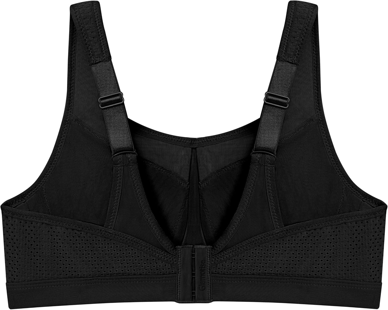 image:imageFull Figure Plus Size High Impact Wonderwire Sports Bra Underwire 9066Black