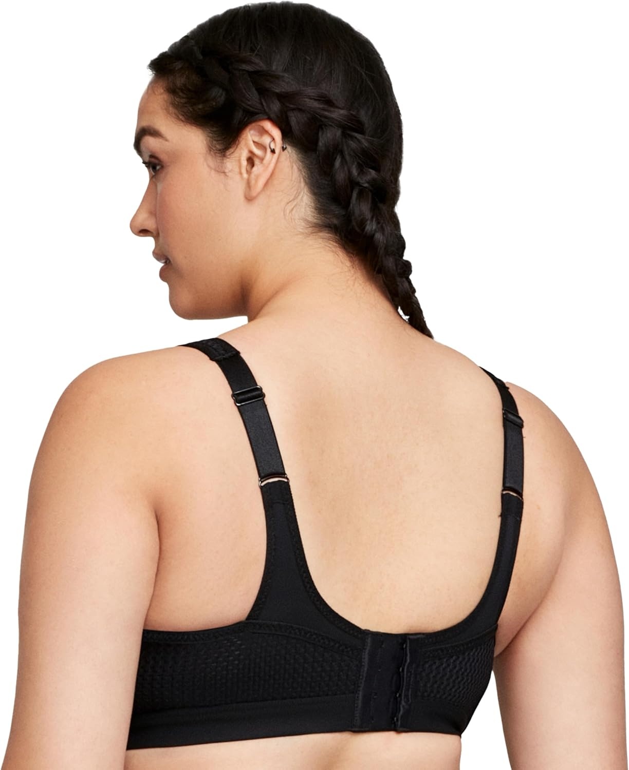 image:imageFull Figure Plus Size High Impact Wonderwire Sports Bra Underwire 9066Black