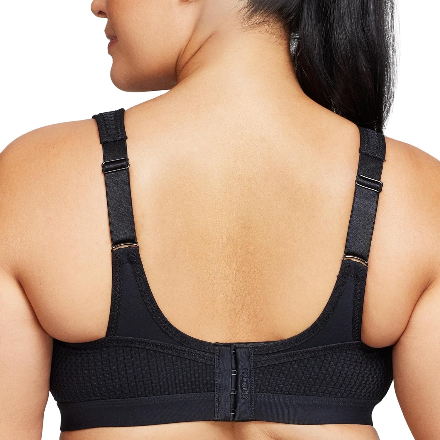 image:imageFull Figure Plus Size High Impact Wonderwire Sports Bra Underwire 9066Black