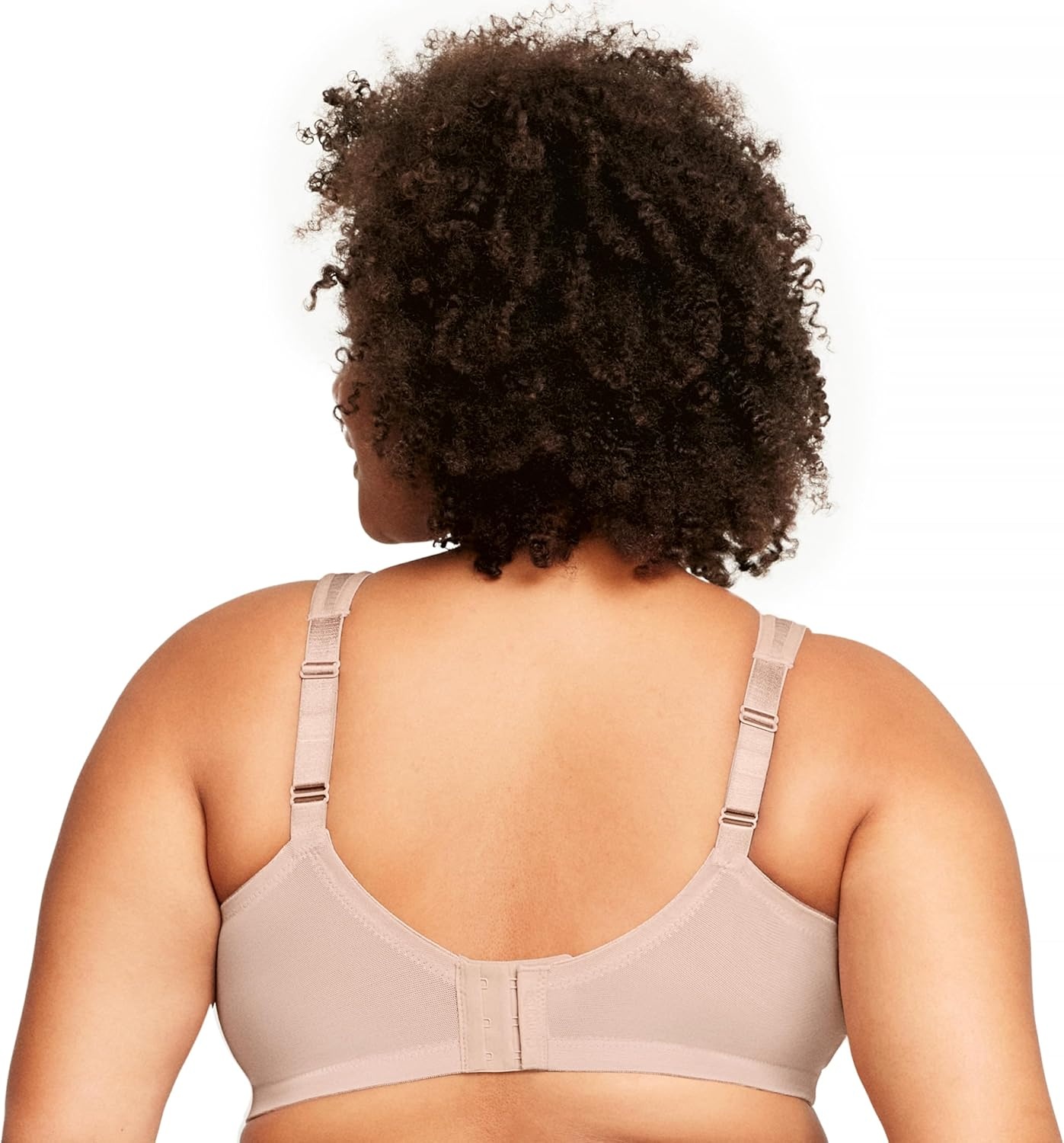 image:imageFull Figure Plus Size MagicLift Moisture Control Bra Wirefree 1064Caf Heather