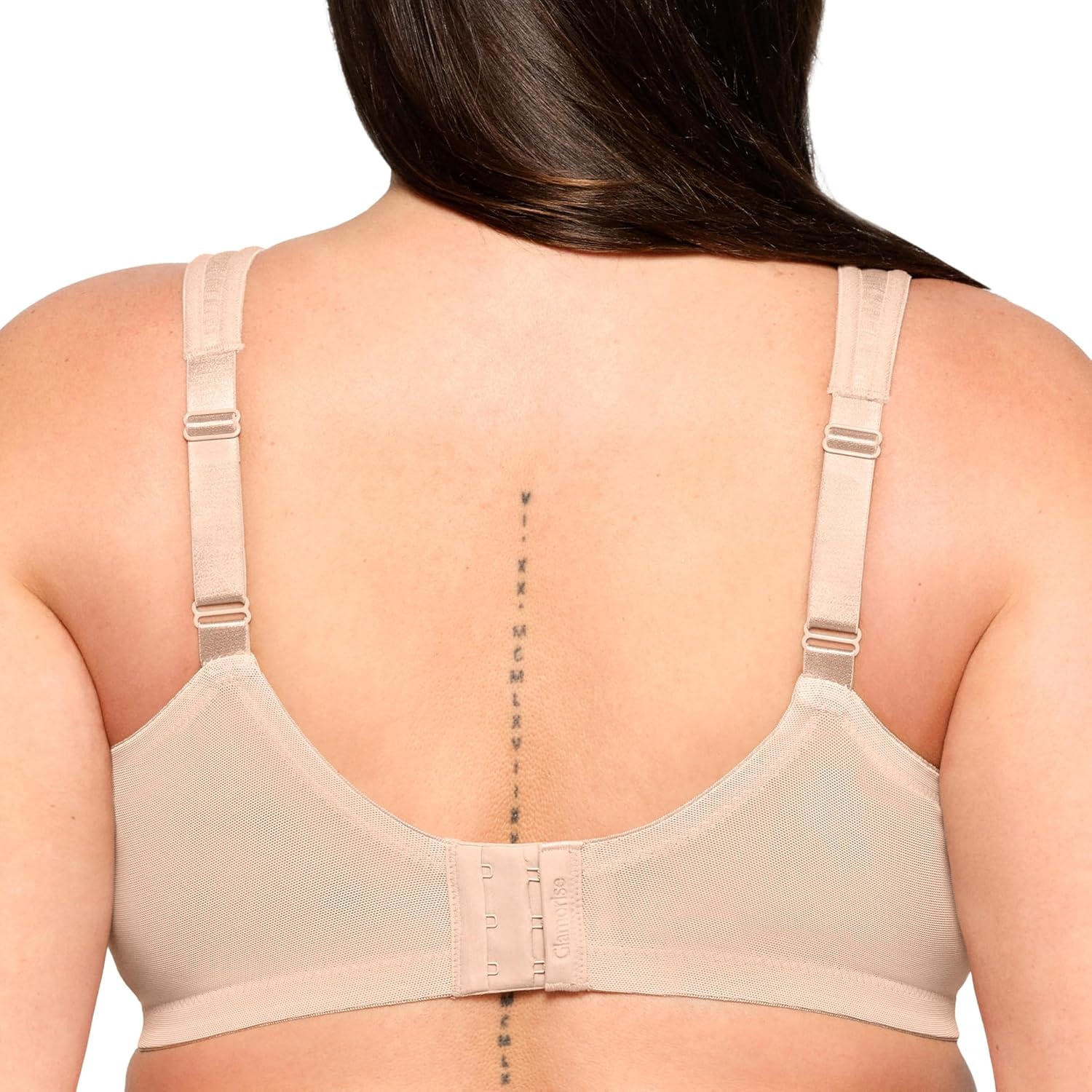 image:imageFull Figure Plus Size MagicLift Moisture Control Bra Wirefree 1064Caf Heather