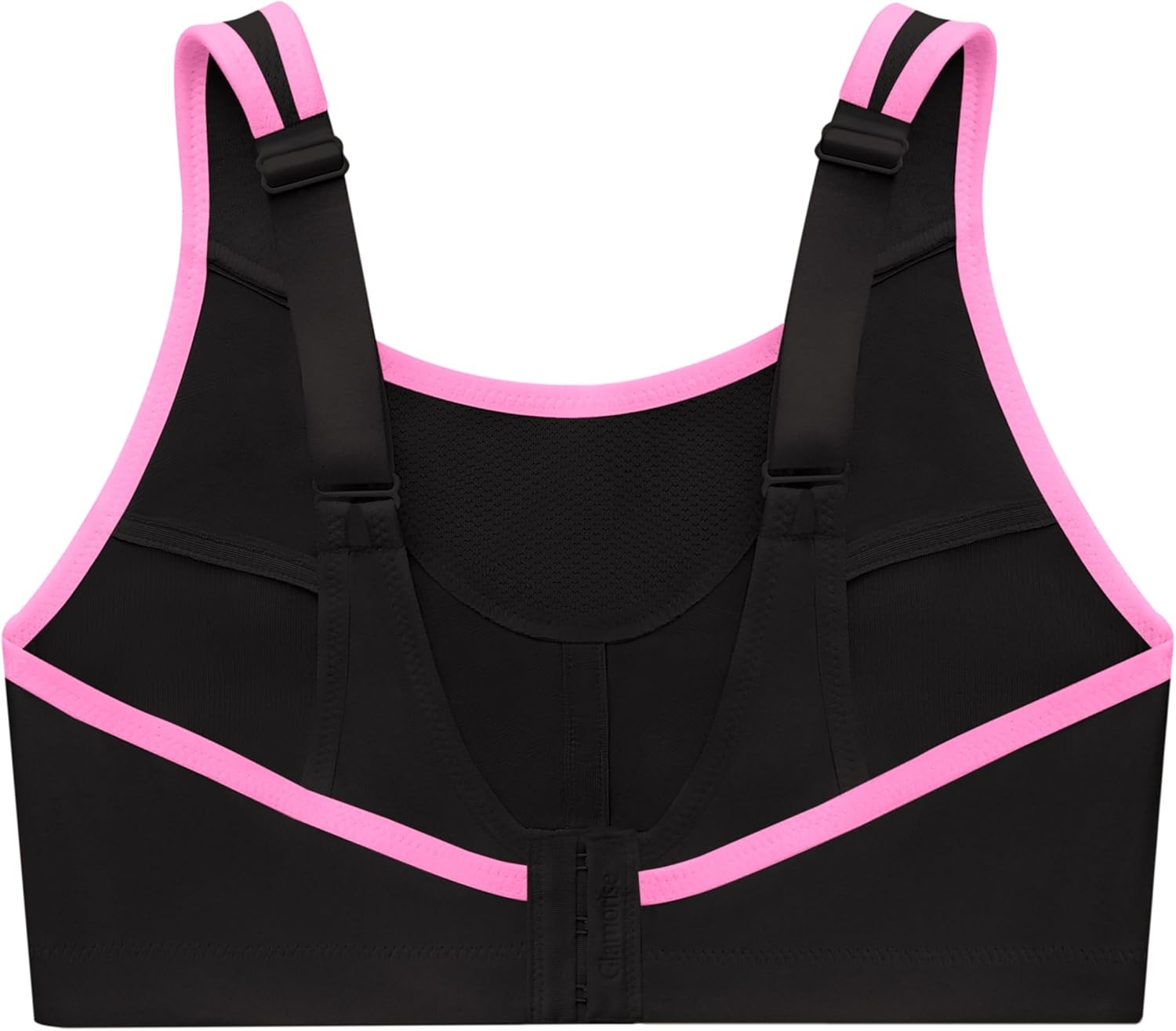image:imageFull Figure Plus Size NoBounce Camisole Sports Bra Wirefree 1066BlackPink