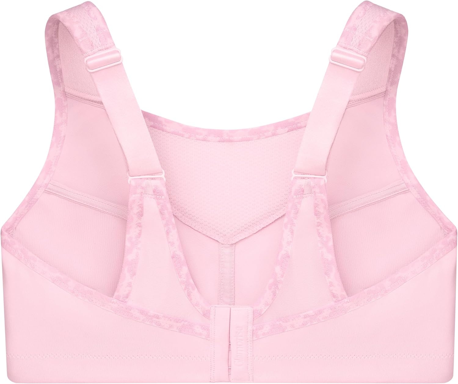 image:imageFull Figure Plus Size NoBounce Camisole Sports Bra Wirefree 1066Parfait Pink