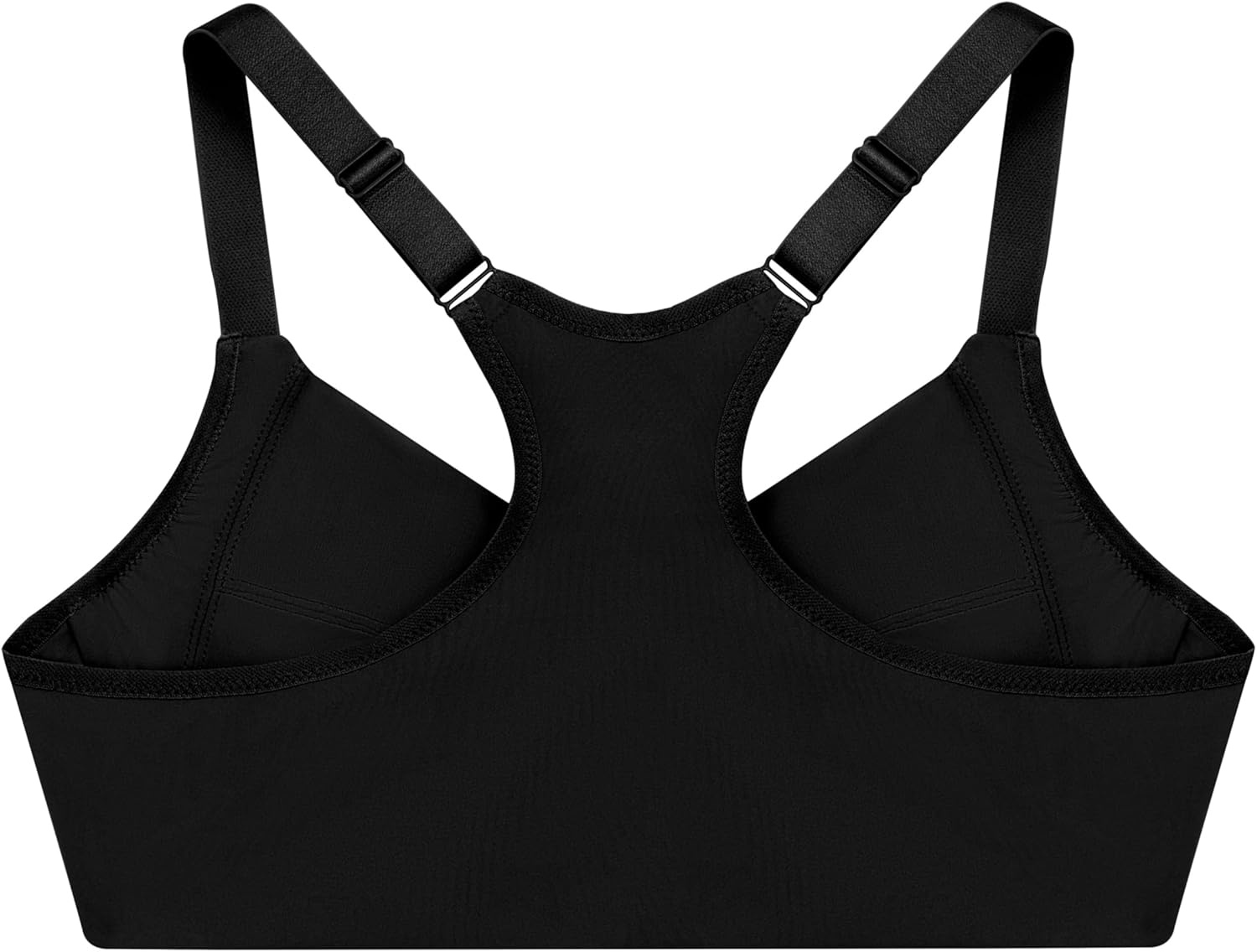 image:imageGlamorise Full Figure Plus Size FrontClosure Smoothing Wonderwire Bra Underwire 1247Black