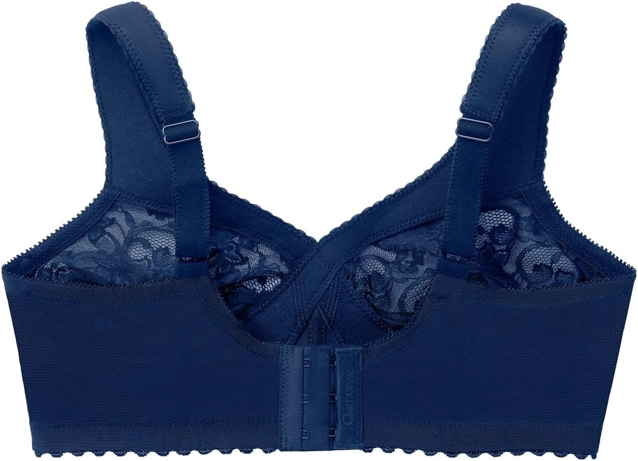 image:imageGlamorise Full Figure Plus Size MagicLift Original Support Bra Wirefree 1000Blue
