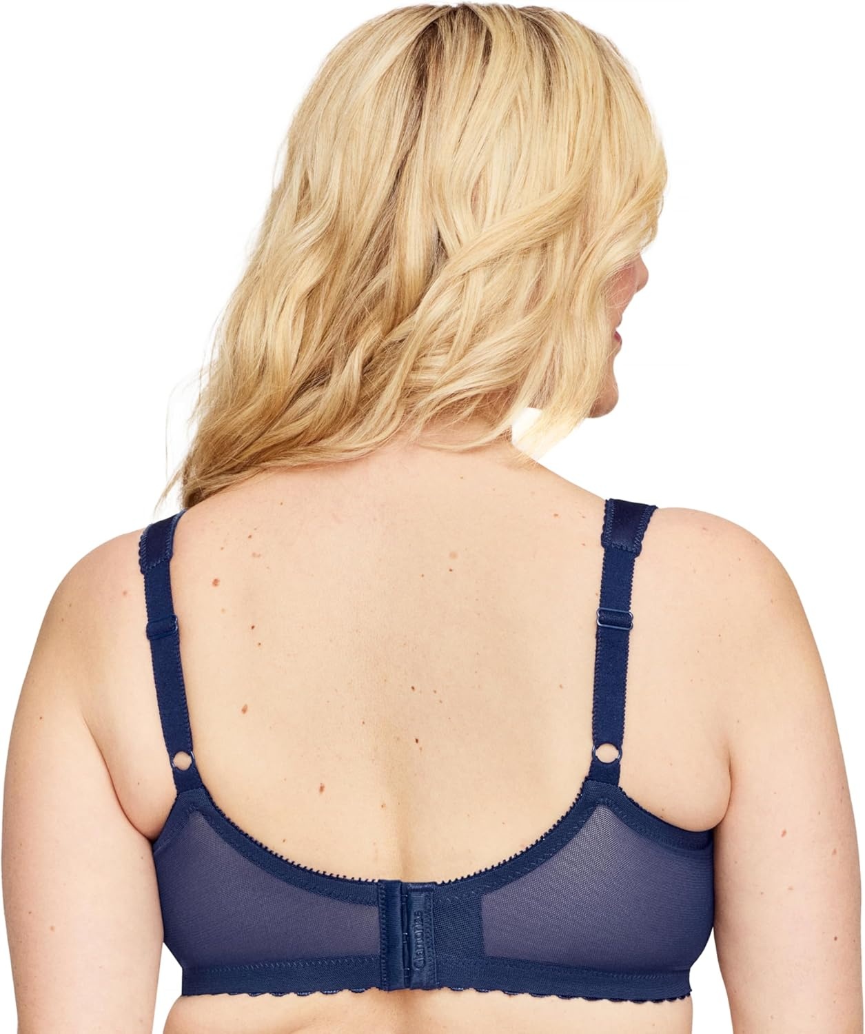 image:imageGlamorise Full Figure Plus Size MagicLift Original Support Bra Wirefree 1000Blue