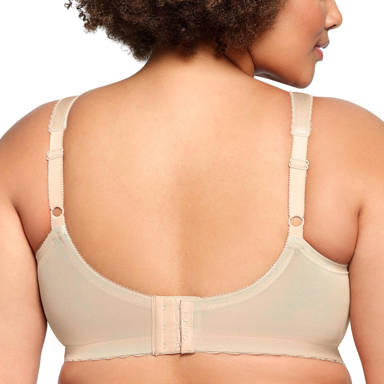 image:imageGlamorise Full Figure Plus Size MagicLift Original Support Bra Wirefree 1000Blush