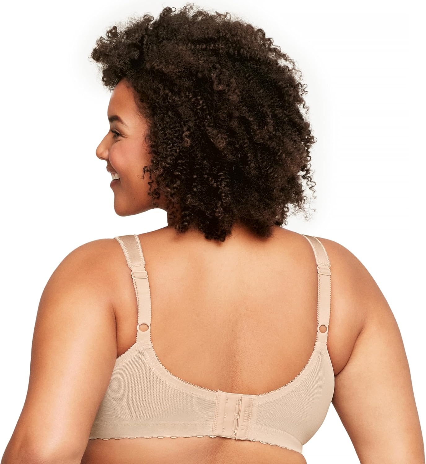 image:imageGlamorise Full Figure Plus Size MagicLift Original Support Bra Wirefree 1000Blush