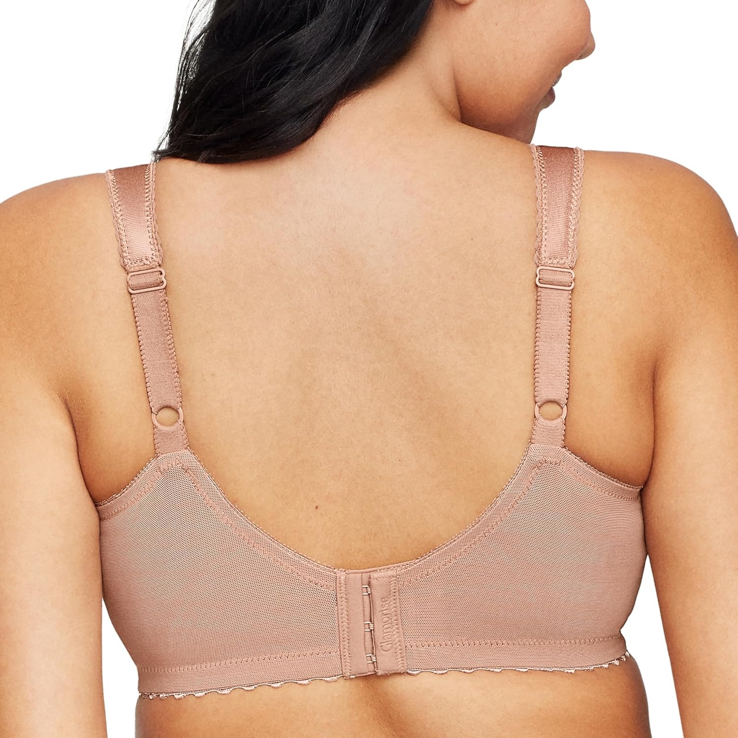 image:imageGlamorise Full Figure Plus Size MagicLift Original Support Bra Wirefree 1000Cappuccino