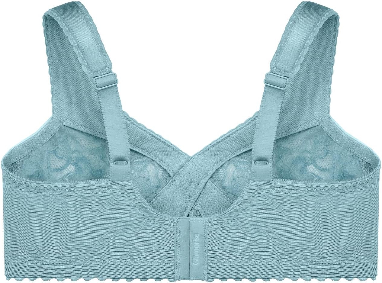 image:imageGlamorise Full Figure Plus Size MagicLift Original Support Bra Wirefree 1000Glacier