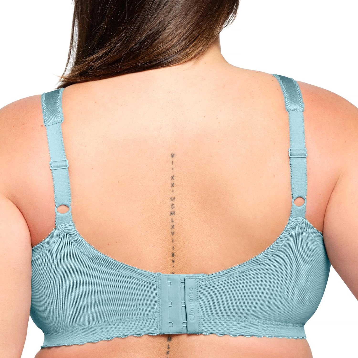 image:imageGlamorise Full Figure Plus Size MagicLift Original Support Bra Wirefree 1000Glacier