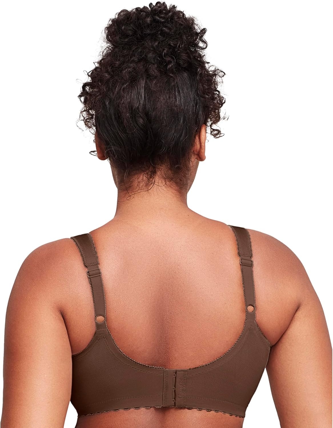 image:imageGlamorise Full Figure Plus Size MagicLift Original Support Bra Wirefree 1000Mocha