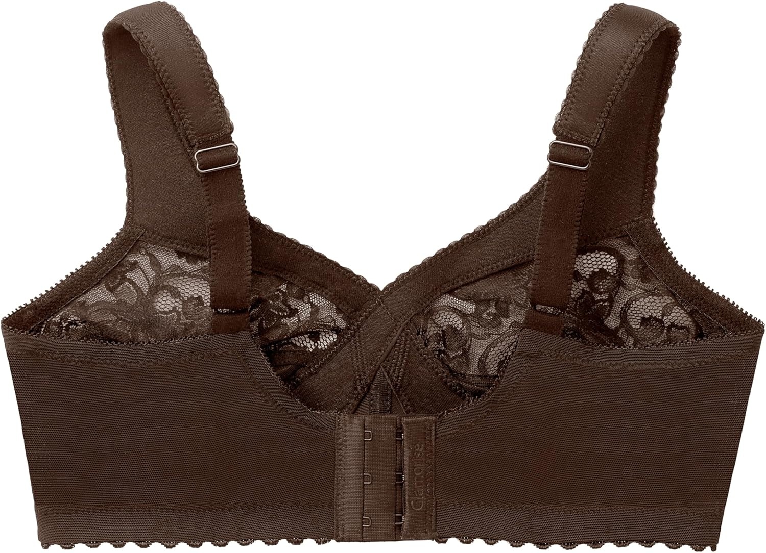 image:imageGlamorise Full Figure Plus Size MagicLift Original Support Bra Wirefree 1000Mocha