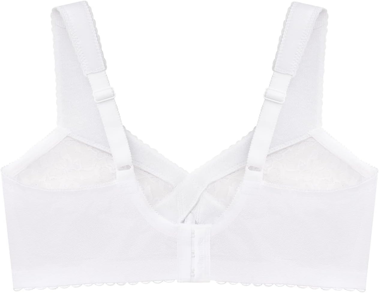 image:imageGlamorise Full Figure Plus Size MagicLift Original Support Bra Wirefree 1000White