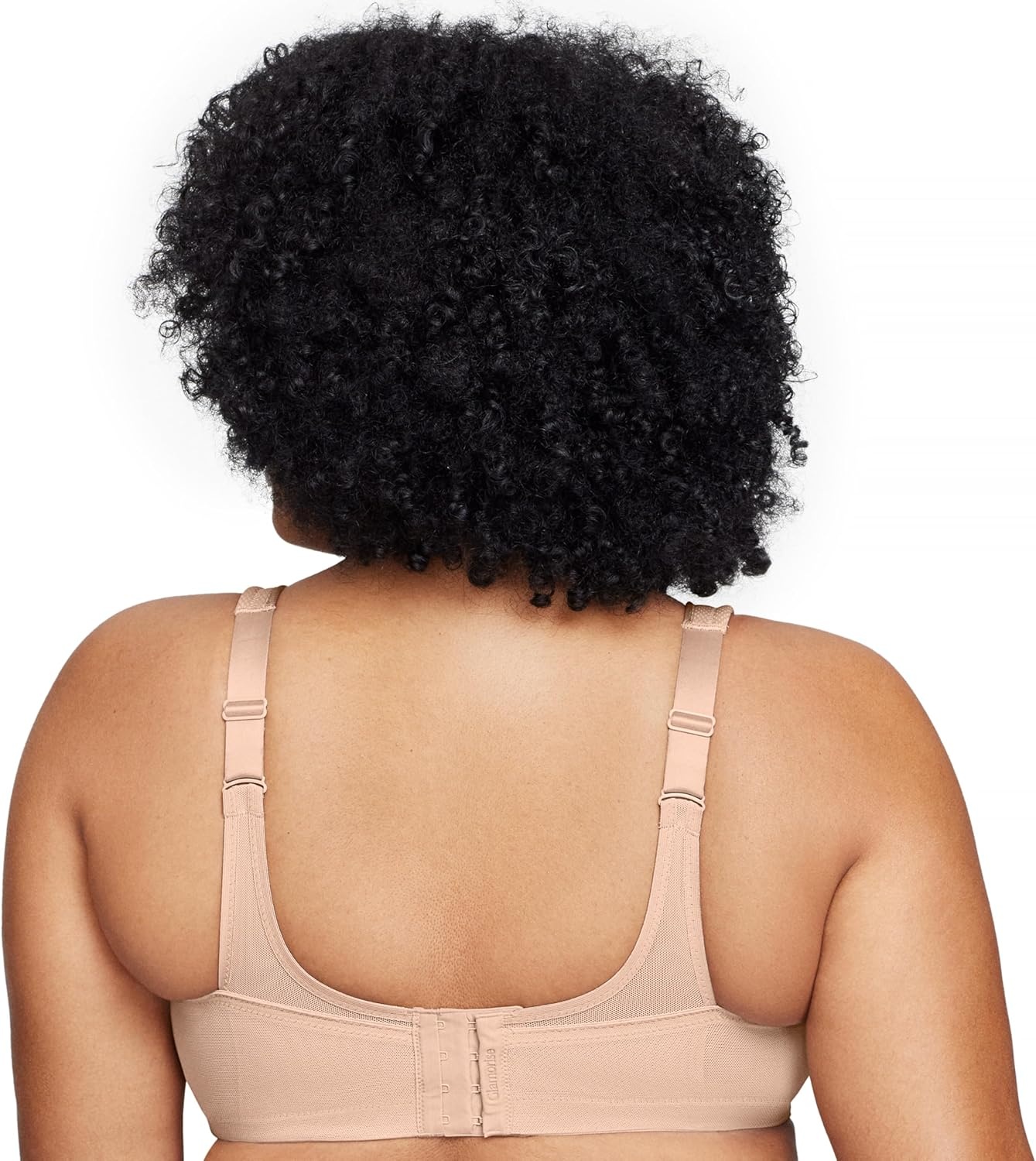 image:imageGlamorise Full Figure Plus Size MagicLift Seamless Sports Bra Wirefree 1006Caf