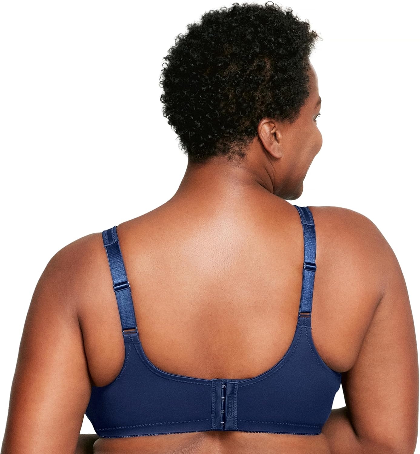 image:imageGlamorise Womens Full Figure Wirefree Minimizer Support Bra 1003Blue