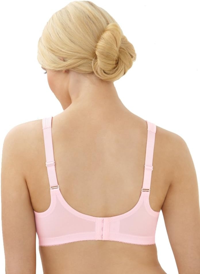 image:imageGlamorise Womens Full Figure Wirefree Minimizer Support Bra 1003Pink