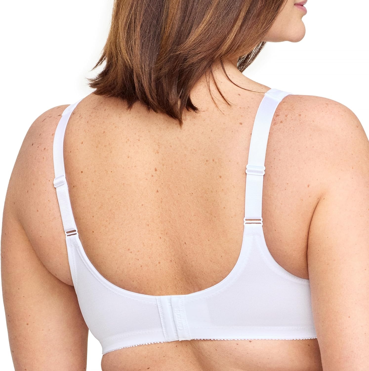 image:imageGlamorise Womens Full Figure Wirefree Minimizer Support Bra 1003White