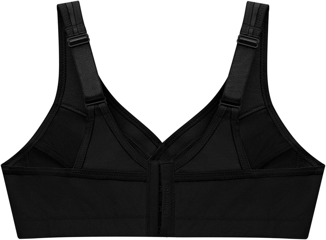 image:imageGlamorise Womens MagicLift Active Support Bra Wirefree 1005Black