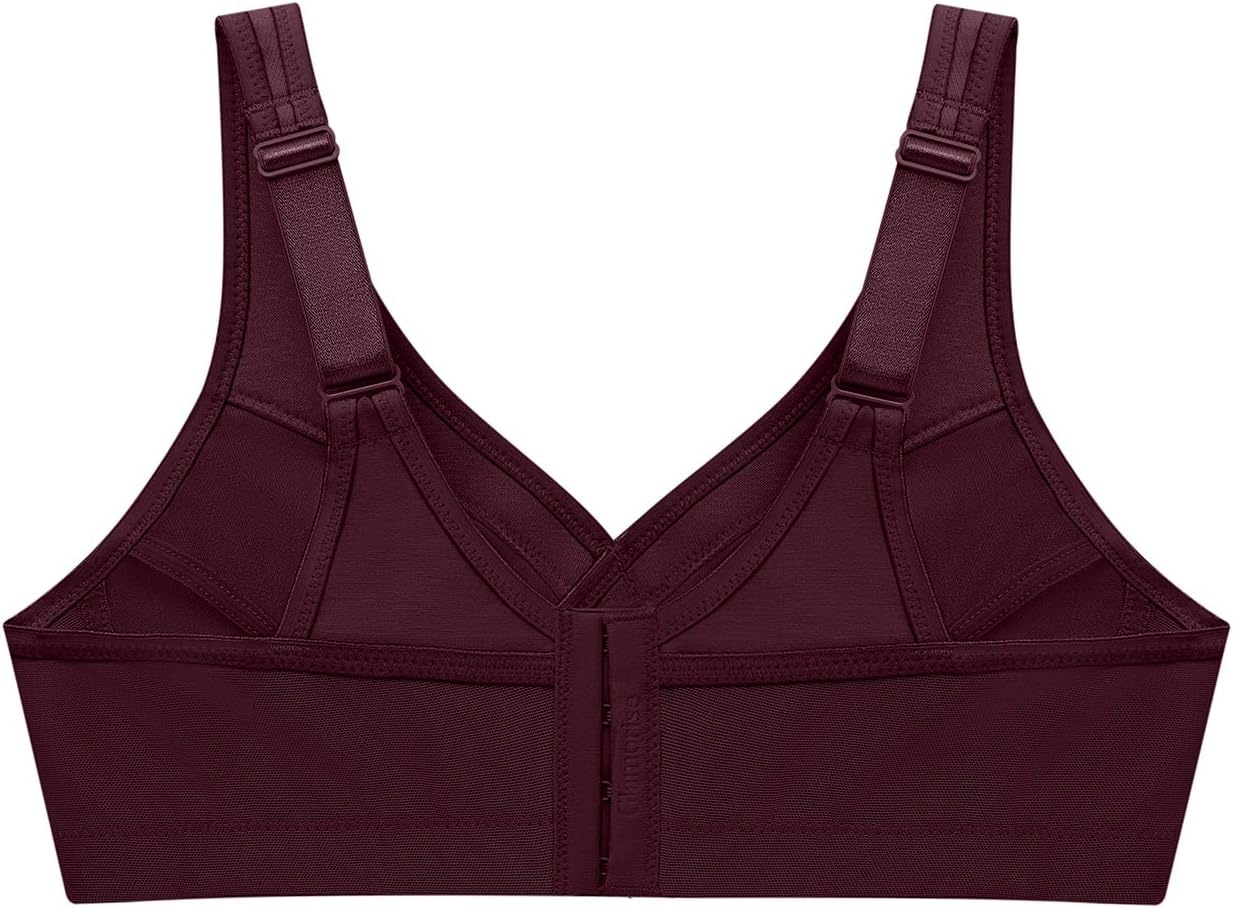image:imageGlamorise Womens MagicLift Active Support Bra Wirefree 1005Wine