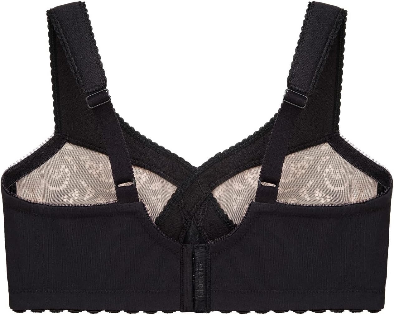 image:imageGlamorise Womens MagicLift Cotton Support Bra Wirefree 1001Black