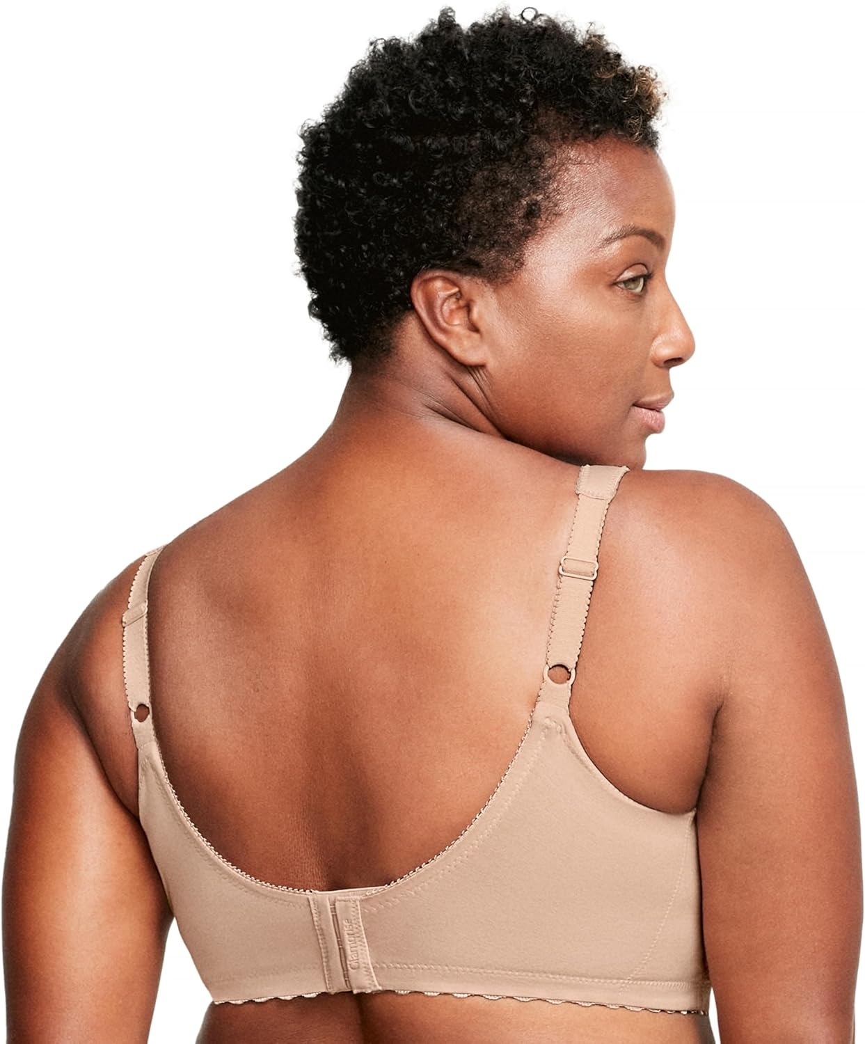 image:imageGlamorise Womens MagicLift Cotton Support Bra Wirefree 1001Caf