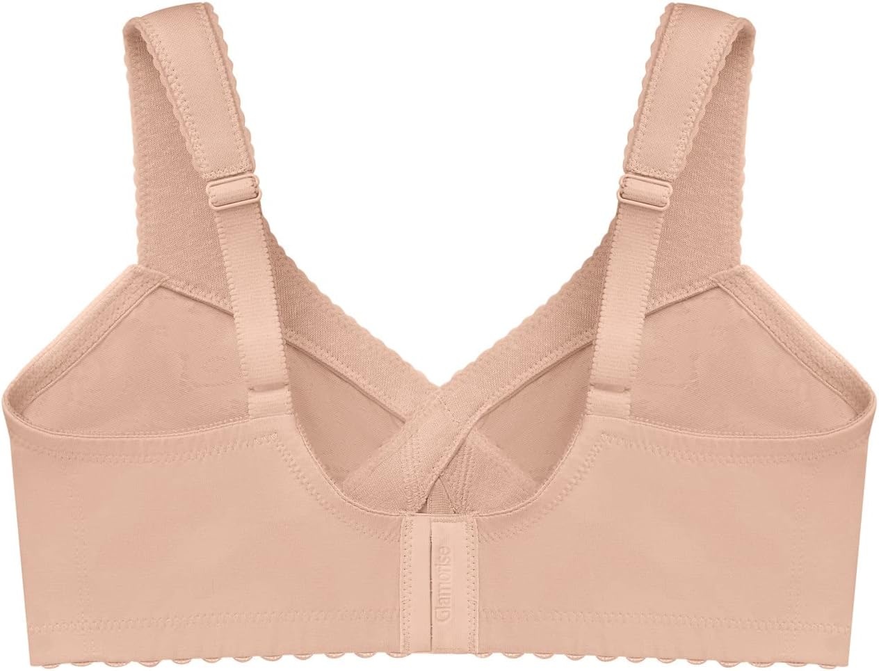 image:imageGlamorise Womens MagicLift Cotton Support Bra Wirefree 1001Caf