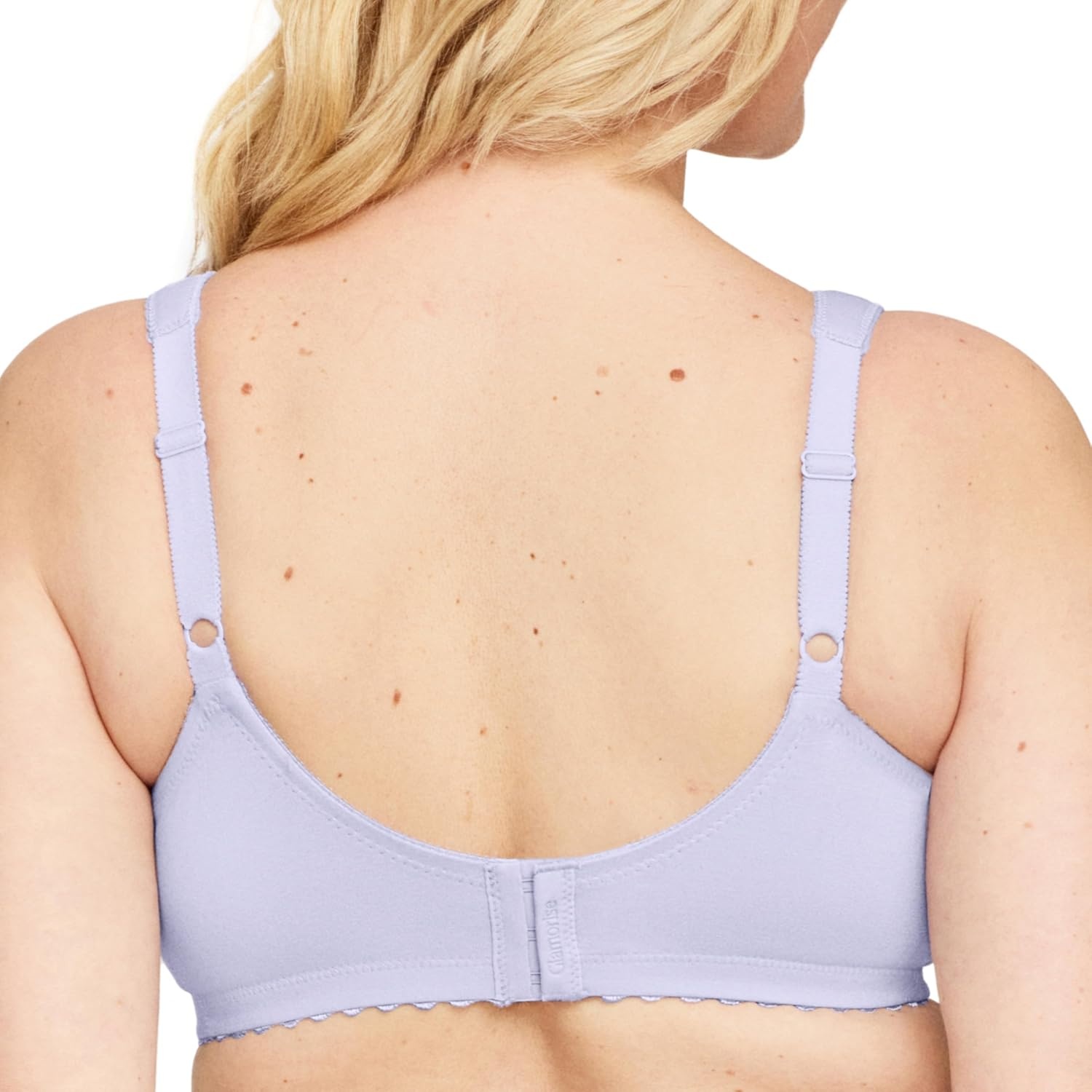 image:imageGlamorise Womens MagicLift Cotton Support Bra Wirefree 1001Lilac