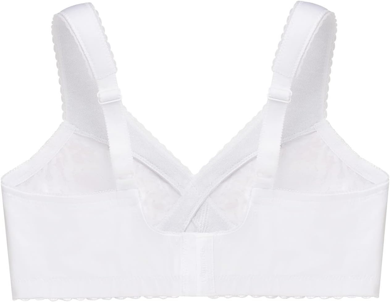 image:imageGlamorise Womens MagicLift Cotton Support Bra Wirefree 1001White