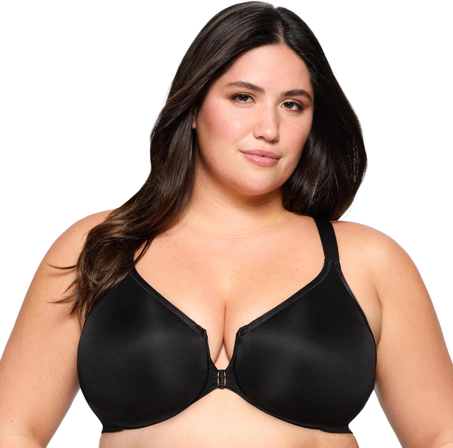 image:imageGlamorise Womens Posture Back Wonderwire Bra Underwire 9265Black