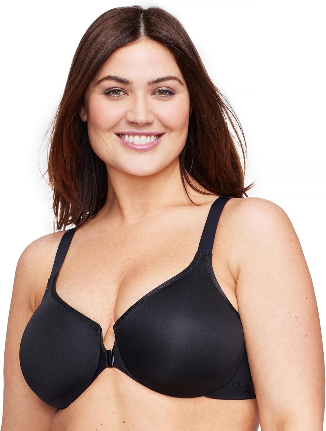 image:imageGlamorise Womens Posture Back Wonderwire Bra Underwire 9265Black