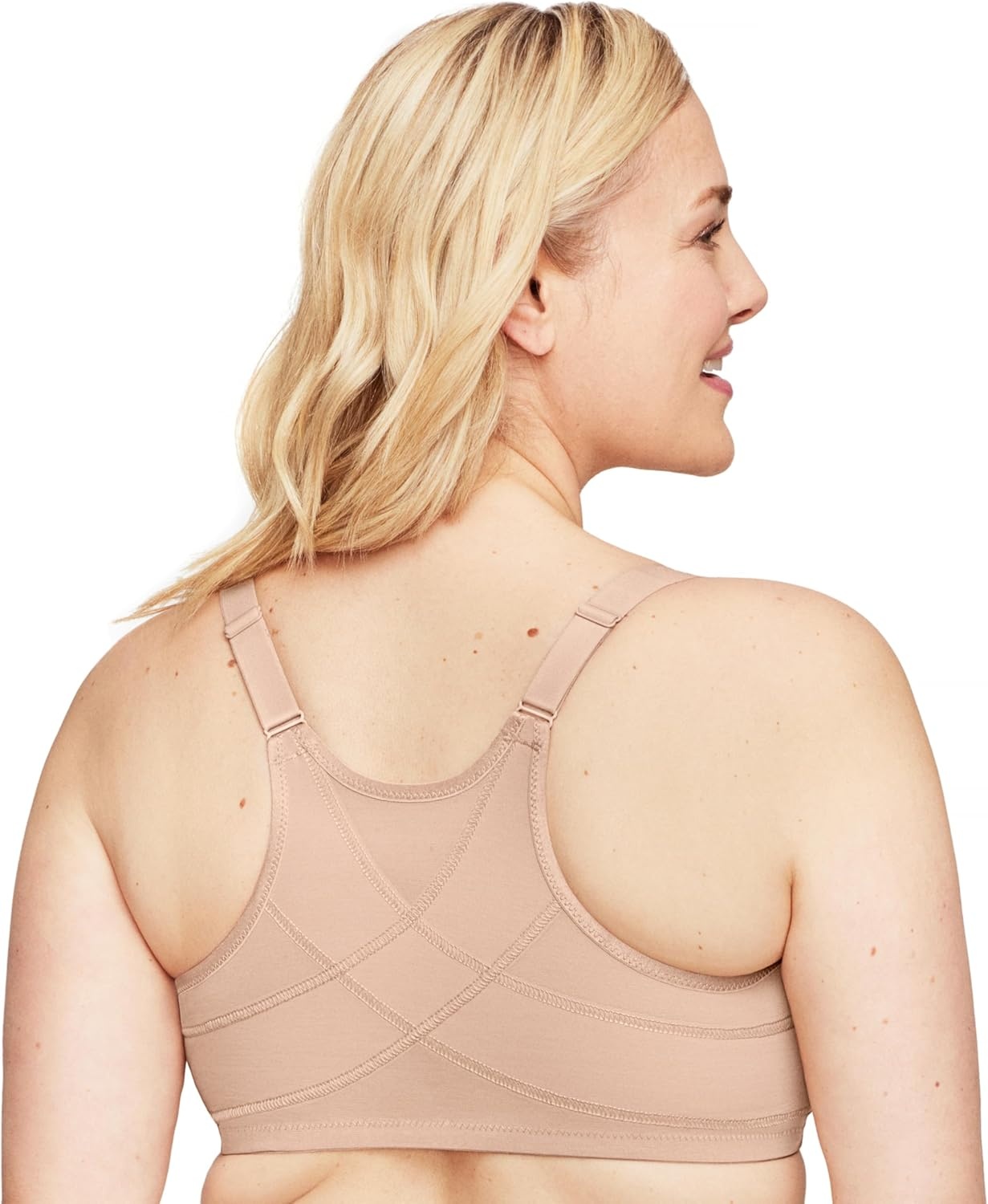 image:imageGlamorise Womens Posture Back Wonderwire Bra Underwire 9265Caf