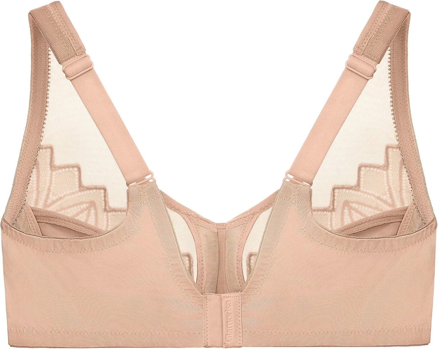 image:imageGlamorise Womens Wonderwire Minimizer Bra Underwire 9003Caf