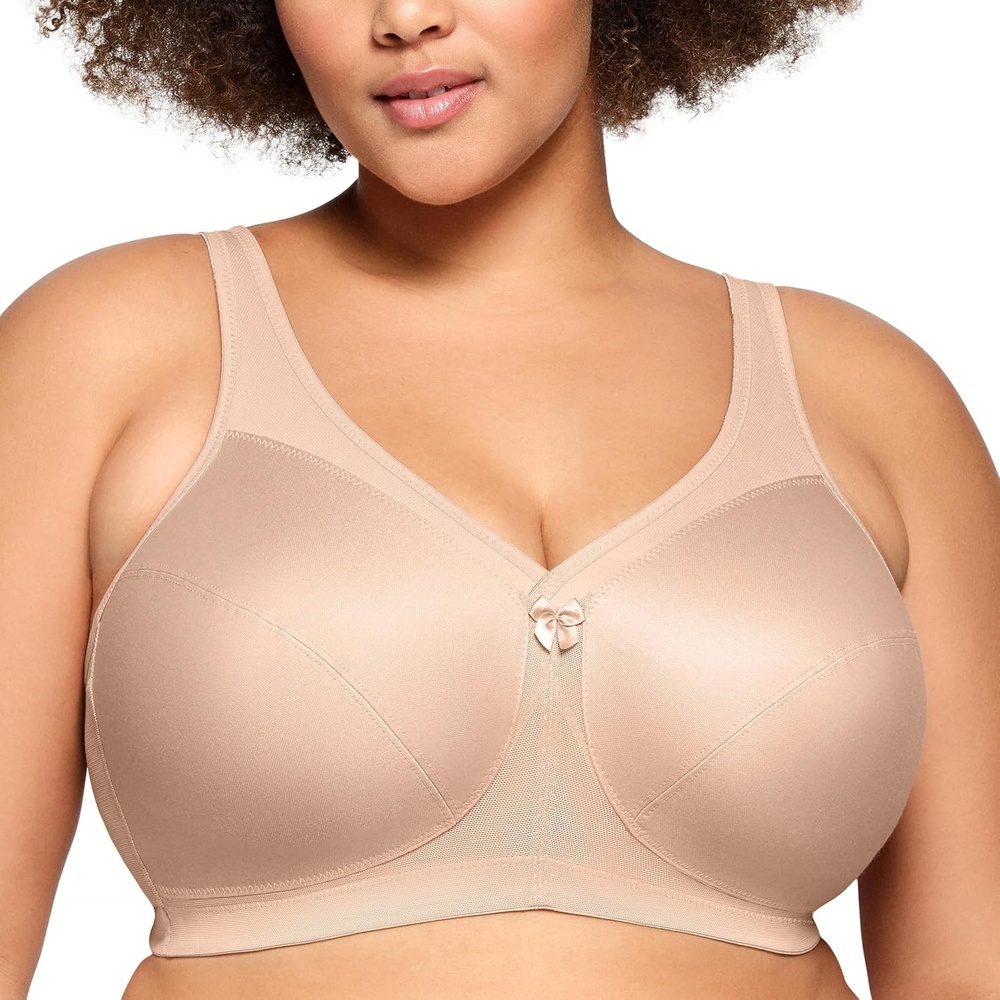 image:imageGlamorise Womens MagicLift Active Support Bra Wirefree 1005Caf