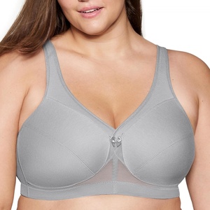 image:imageGlamorise Womens MagicLift Active Support Bra Wirefree 1005Gray