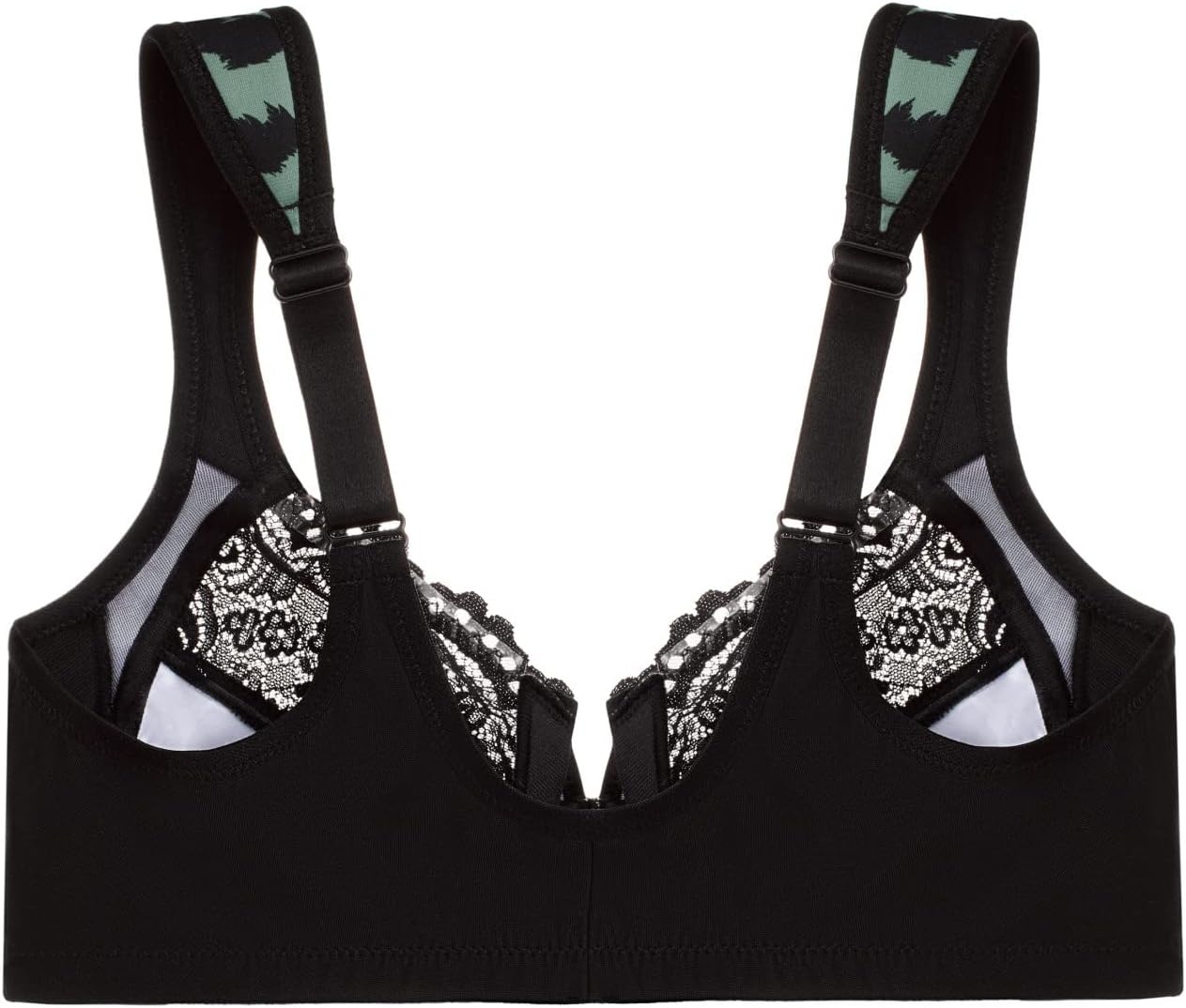 image:imageGlamorise Full Figure Plus Size Wonderwire FrontClosure Bra Underwire 1245Centennial Leopard