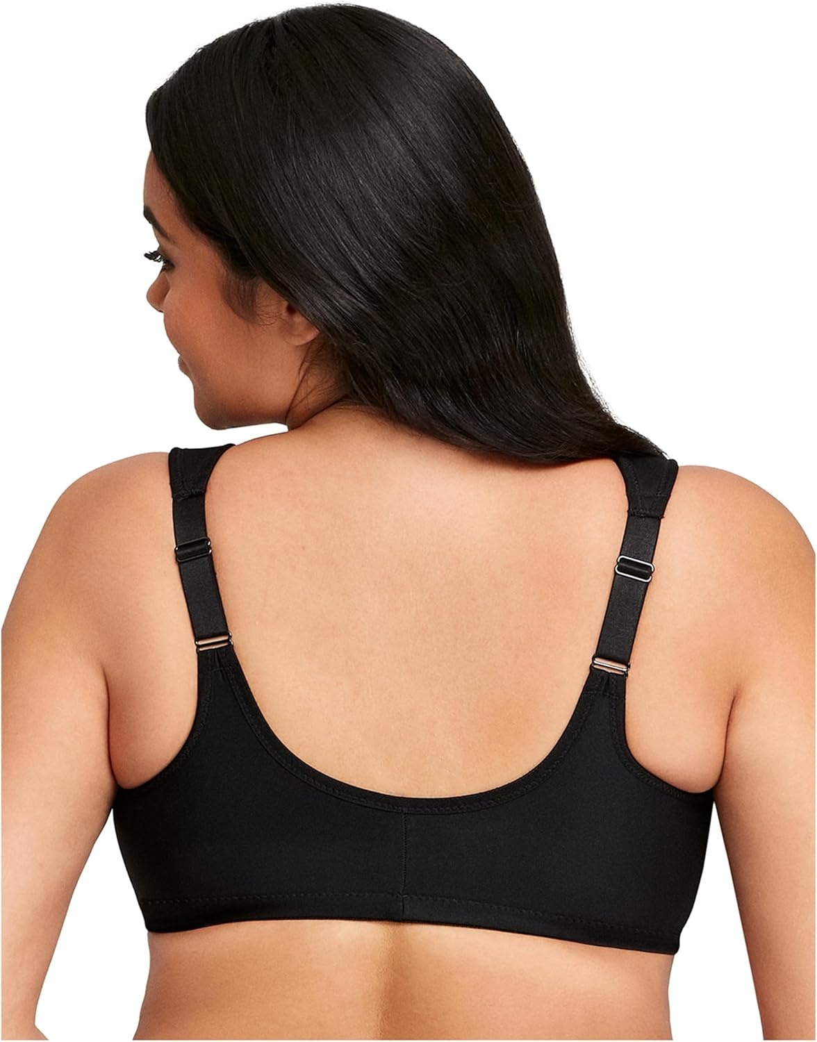 image:imageGlamorise Full Figure Plus Size Wonderwire FrontClosure Bra Underwire 1245Floral Print