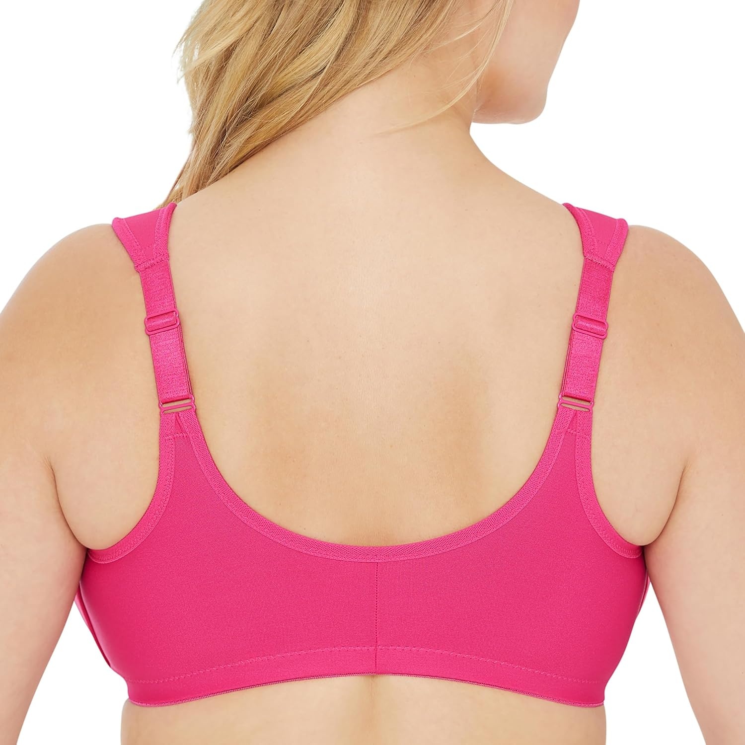 image:imageGlamorise Full Figure Plus Size Wonderwire FrontClosure Bra Underwire 1245Pink
