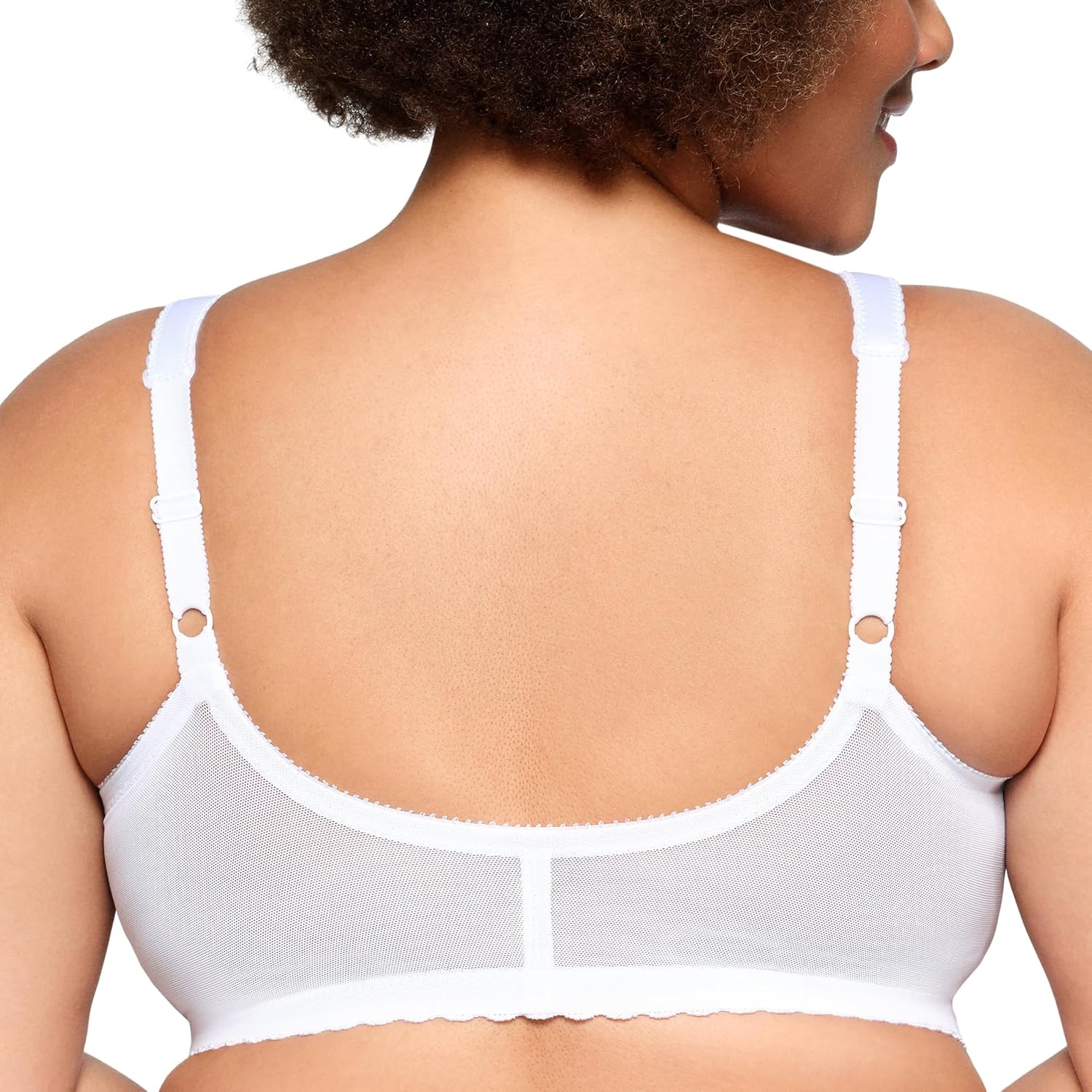 image:imageGlamorise Womens Full Figure MagicLift Front Close Support Bra 1200White