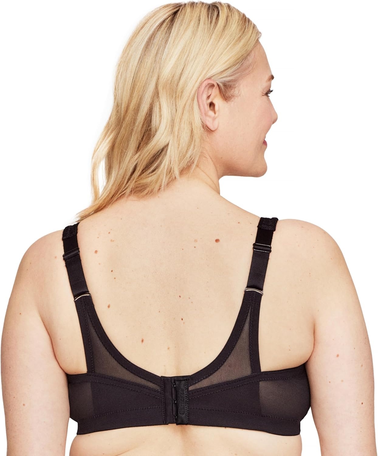 image:imageGlamorise Womens MagicLift Seamless Bra Wirefree 1007Black