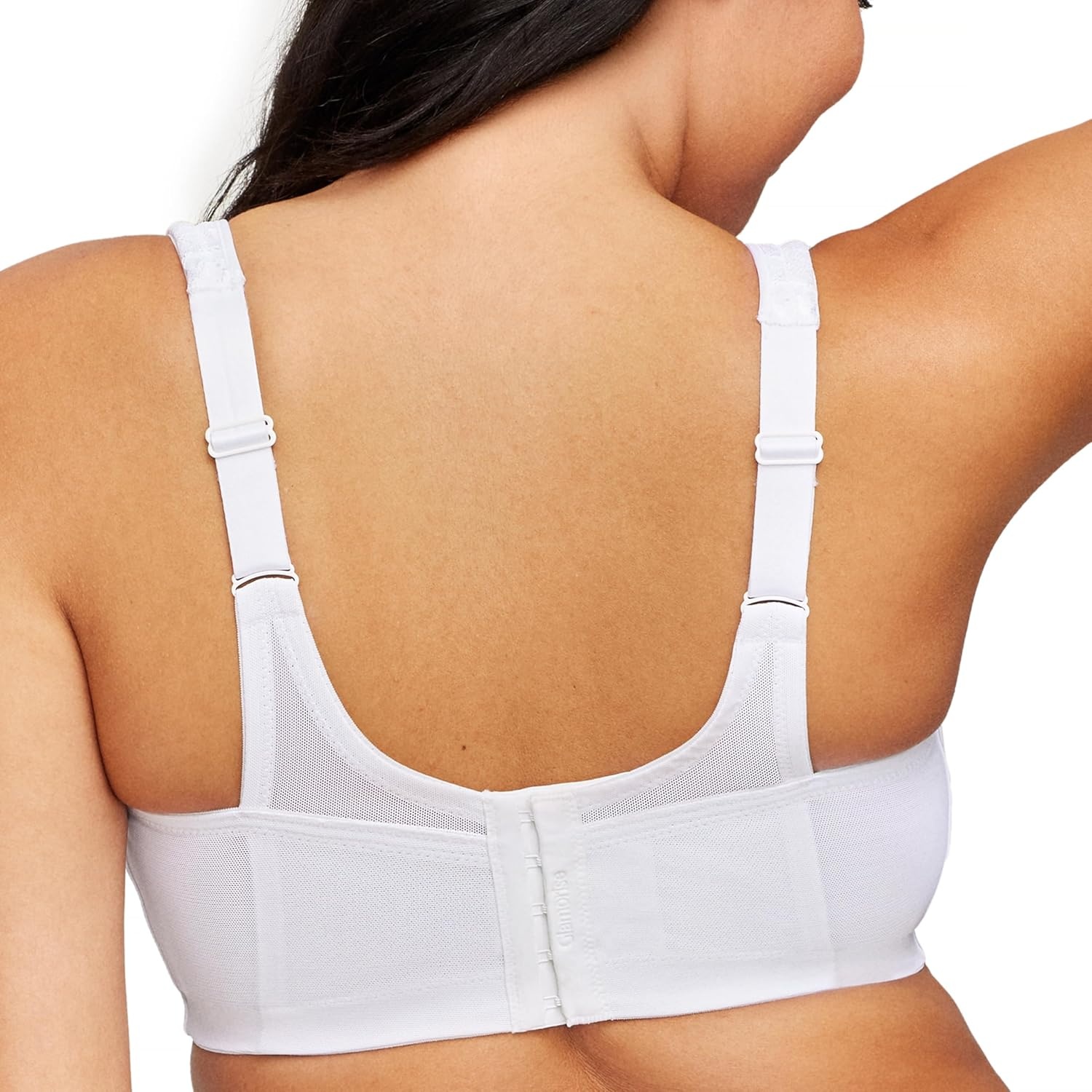 image:imageGlamorise Womens MagicLift Seamless Bra Wirefree 1007White