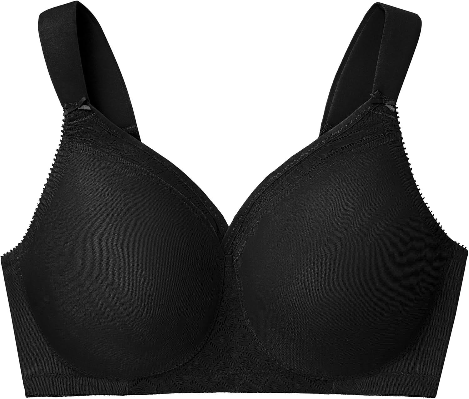 image:imageGlamorise womens Magiclift Seamless Tshirt Bra Wirefree 1080Black