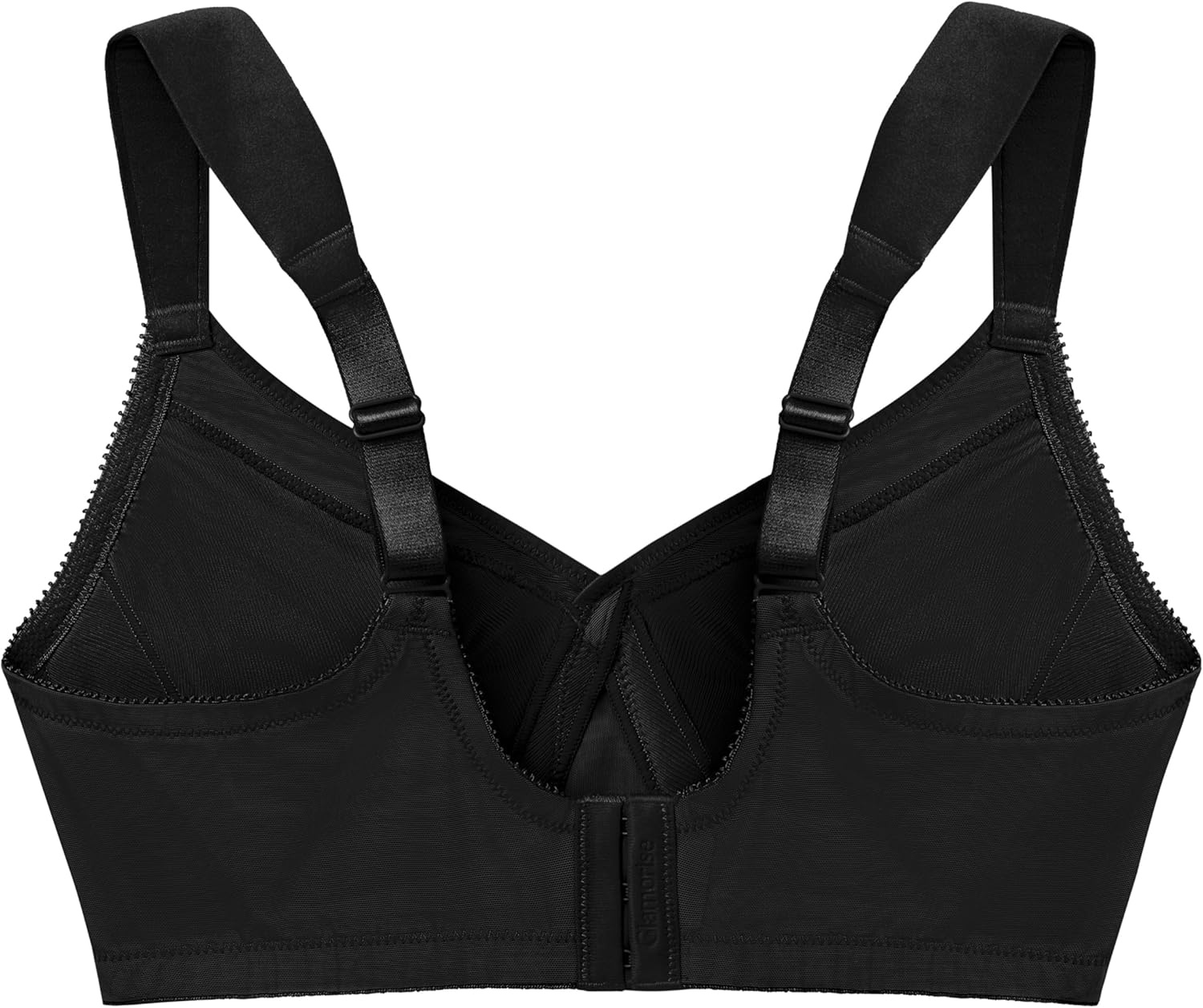 image:imageGlamorise womens Magiclift Seamless Tshirt Bra Wirefree 1080Black