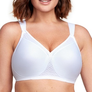 image:imageGlamorise womens Magiclift Seamless Tshirt Bra Wirefree 1080White