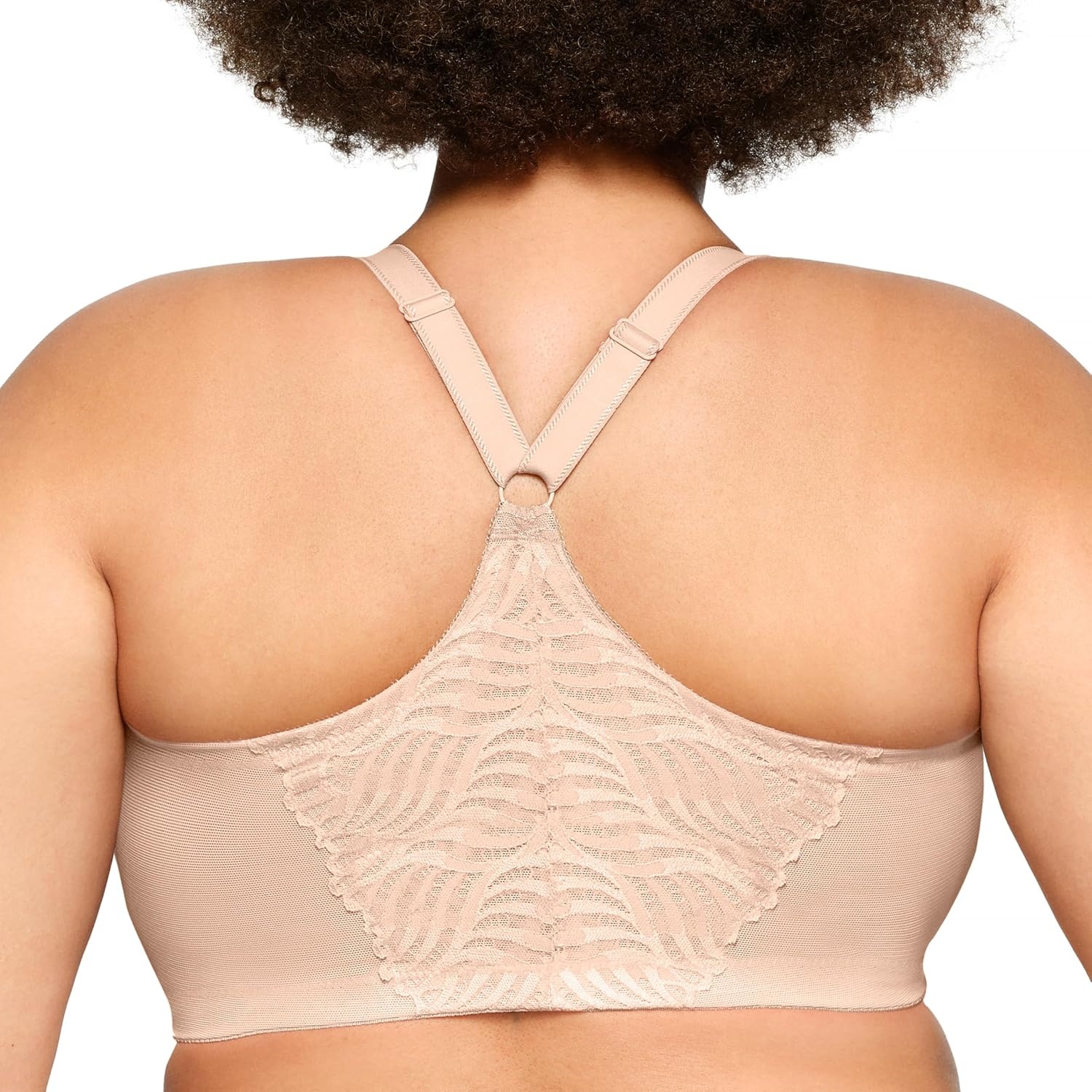 image:imageGlamorise Womens FrontClose TBack Wonderwire Underwire 1246Caf