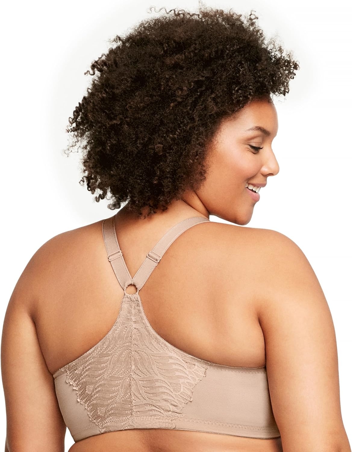 image:imageGlamorise Womens FrontClose TBack Wonderwire Underwire 1246Caf