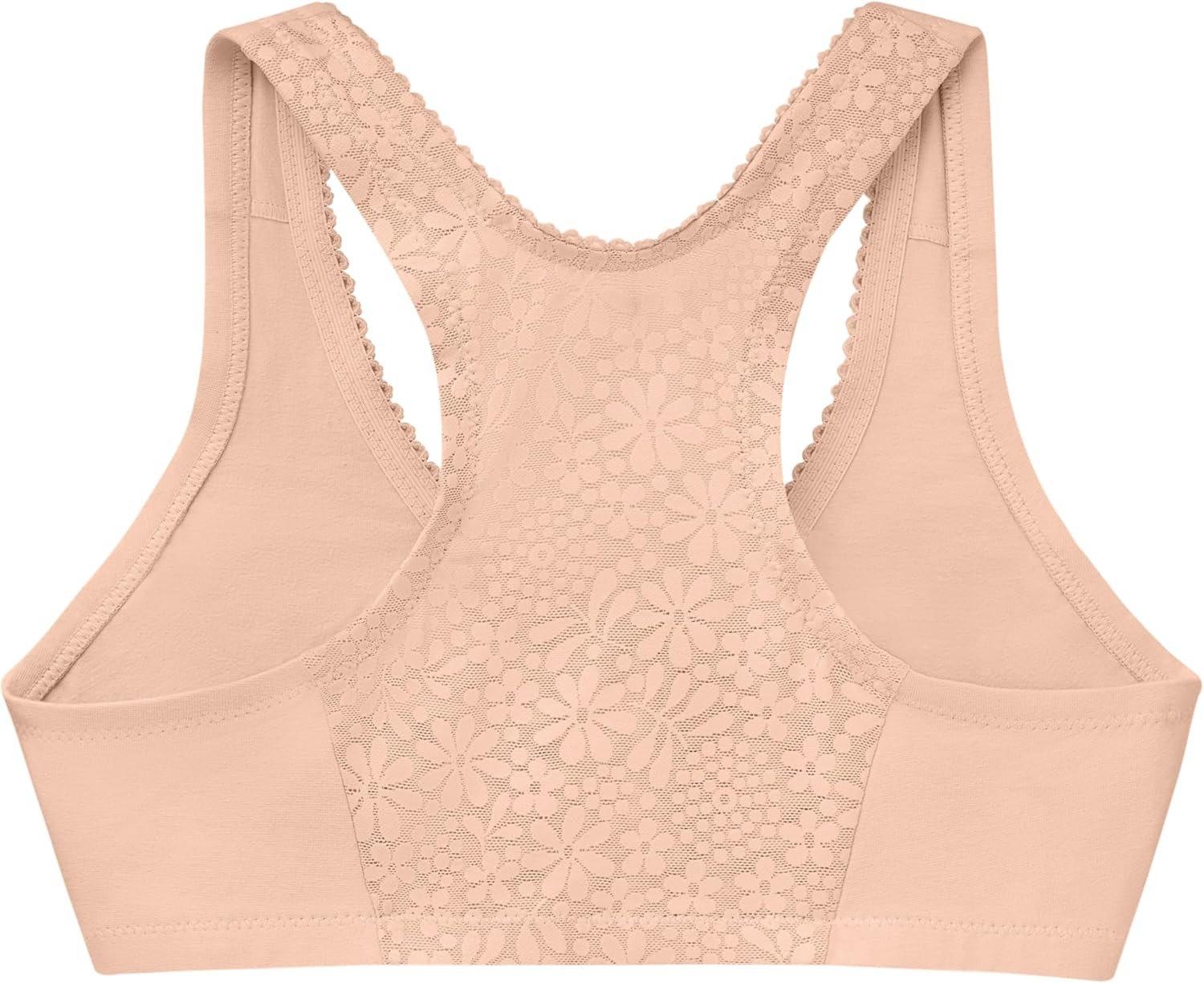 image:imageGlamorise Womens FrontClosure Cotton TBack Wirefree 1908Caf