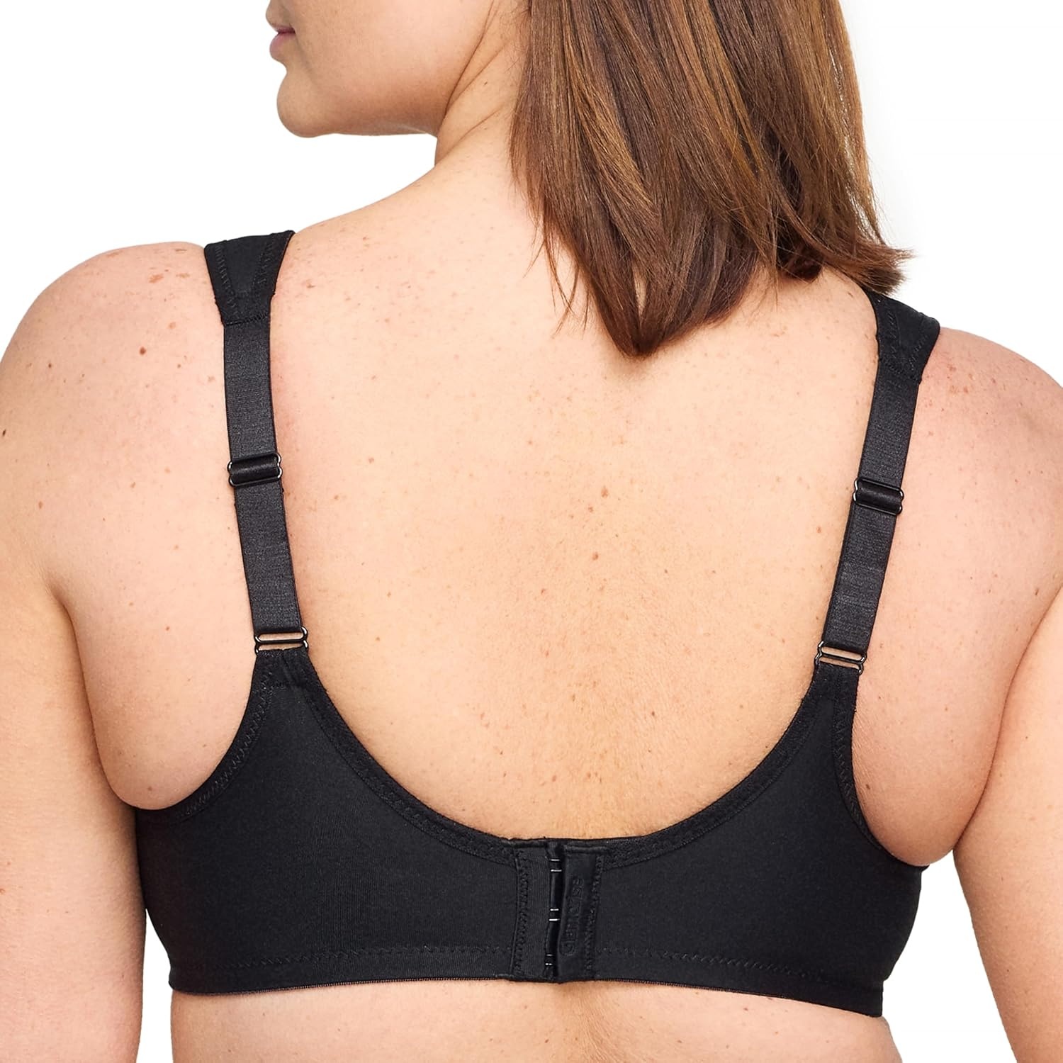 image:imageGlamorise Womens Low Cut Wonderwire Lace Bra Underwire 1240Black