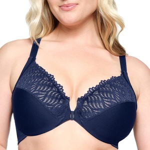 image:imageGlamorise Womens FrontClose TBack Wonderwire Underwire 1246Blue